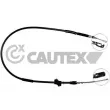 CAUTEX 765979 - Tirette à câble, frein de stationnement
