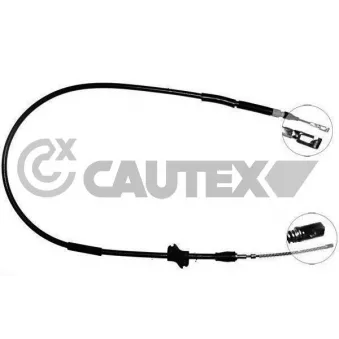 Tirette à câble, frein de stationnement CAUTEX OEM 893609721G