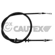 CAUTEX 765985 - Tirette à câble, frein de stationnement