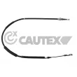 CAUTEX 766001 - Tirette à câble, frein de stationnement