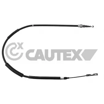 Tirette à câble, frein de stationnement CAUTEX OEM 8Z0609721E