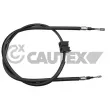 CAUTEX 766005 - Tirette à câble, frein de stationnement