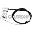 CAUTEX 766011 - Tirette à câble, frein de stationnement