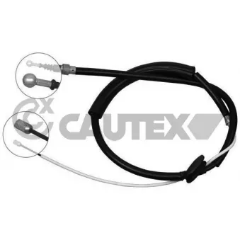 Tirette à câble, frein de stationnement CAUTEX OEM 8N0609721H