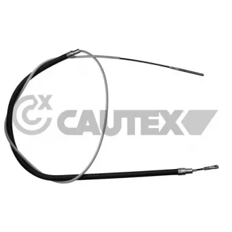 Tirette à câble, frein de stationnement CAUTEX 766050