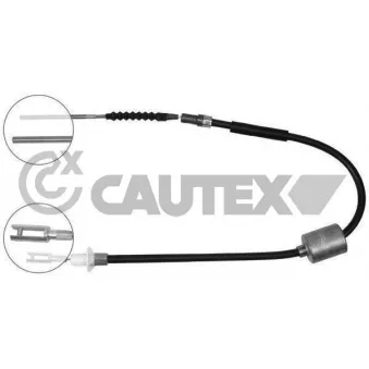 CAUTEX 766102 - Tirette à câble, commande d'embrayage