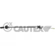 CAUTEX 766106 - Tirette à câble, commande d'embrayage
