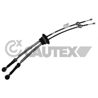 Tirette à câble, boîte de vitesse manuelle CAUTEX OEM 2444CA