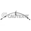 CAUTEX 766127 - Tirette à câble, boîte de vitesse manuelle