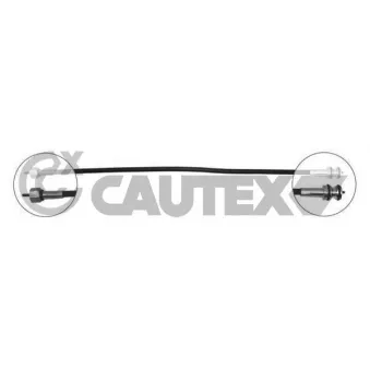 CAUTEX 766148 - Câble flexible de commande de compteur