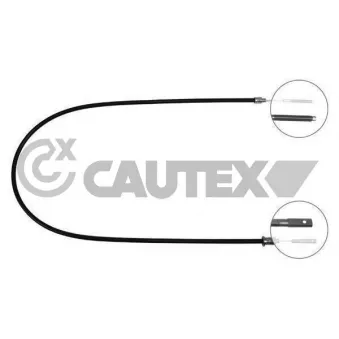 Tirette à câble, frein de stationnement CAUTEX OEM 95492971