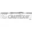 CAUTEX 766166 - Tirette à câble, frein de stationnement