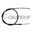 CAUTEX 766168 - Tirette à câble, frein de stationnement