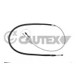 CAUTEX 766171 - Tirette à câble, frein de stationnement
