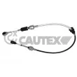 CAUTEX 766208 - Tirette à câble, boîte de vitesse manuelle