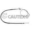 CAUTEX 766242 - Tirette à câble, frein de stationnement