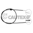 CAUTEX 766247 - Tirette à câble, frein de stationnement