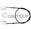 CAUTEX 766266 - Tirette à câble, frein de stationnement