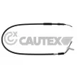 CAUTEX 766269 - Tirette à câble, frein de stationnement