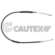 CAUTEX 766283 - Tirette à câble, frein de stationnement