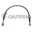 CAUTEX 766367 - Tirette à câble, boîte de vitesse manuelle