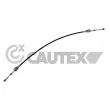 CAUTEX 766386 - Tirette à câble, boîte de vitesse manuelle