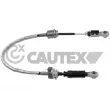 CAUTEX 766486 - Tirette à câble, boîte de vitesse manuelle