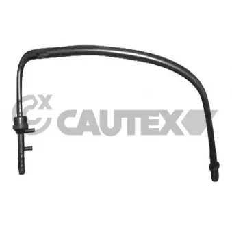 Tuyau de dépression, servofrein CAUTEX 768811