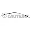 CAUTEX 769388 - Tirette à câble, boîte de vitesse manuelle
