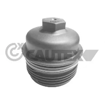 Couvercle, boîtier du filtre à huile CAUTEX 771493 pour AUDI A4 2.7 TDI - 180cv
