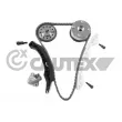 CAUTEX 772243 - Kit de distribution par chaîne