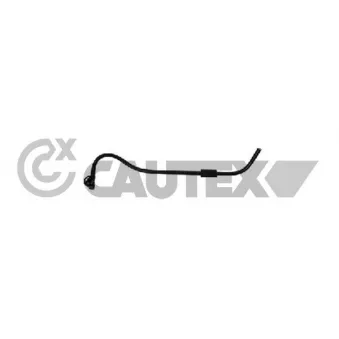 Durite de radiateur CAUTEX 772455 pour OPEL ASTRA 1.8 - 140cv
