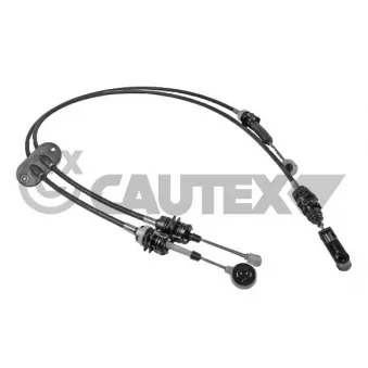 Tirette à câble, boîte de vitesse manuelle CAUTEX OEM 2S6R7E395AG