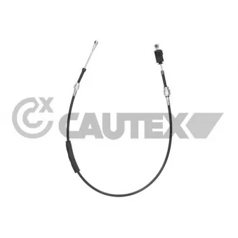 Tirette à câble, boîte de vitesse manuelle CAUTEX 772605