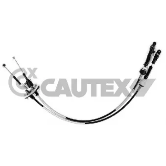 Tirette à câble, boîte de vitesse manuelle CAUTEX 772610