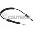 CAUTEX 772619 - Tirette à câble, boîte de vitesse manuelle