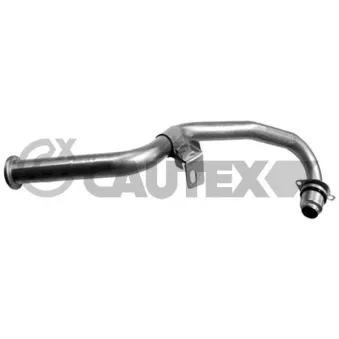 Tuyauterie, vanne EGR CAUTEX OEM 1202494