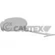 CAUTEX 775249 - Recouvrement de pare-chocs, dispositif d'attelage avant gauche