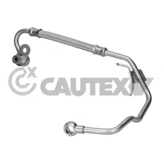 Conduite d'huile, compresseur CAUTEX 775363