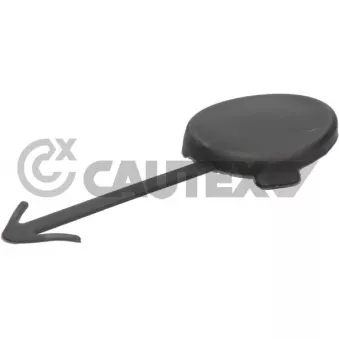 CAUTEX 776353 - Recouvrement de pare-chocs, dispositif d'attelage avant gauche