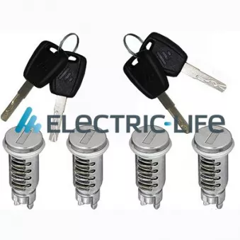 Jeu de cylindres de serrures ELECTRIC LIFE OEM 71719498