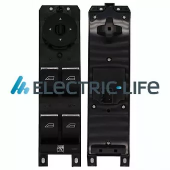 ELECTRIC LIFE ZRFRB76009 - Interrupteur, lève-vitre avant gauche