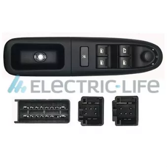 ELECTRIC LIFE ZRPGP76005 - Interrupteur, lève-vitre avant gauche
