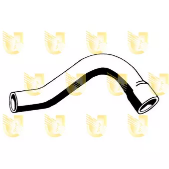 Durite de radiateur UNIGOM 1280 pour CITROEN C4 Picasso 1.3 Rally - 67cv