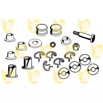 Kit de réparation, levier de changement de vitesse UNIGOM 161108