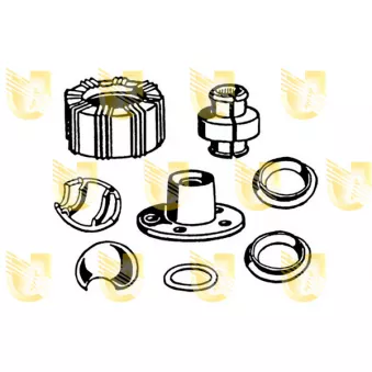 Kit de réparation, levier de changement de vitesse UNIGOM OEM 7701464111