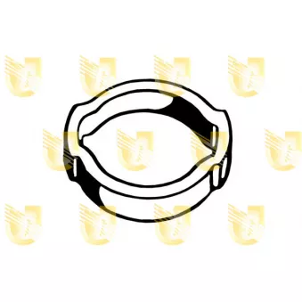 Bandes de caoutchouc, échappement UNIGOM 165009