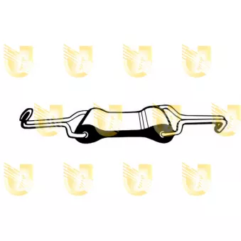 UNIGOM 165044 - Bandes de caoutchouc, échappement