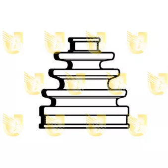 UNIGOM 313136 - Joint-soufflet, arbre de commande