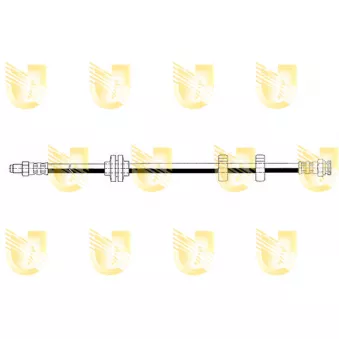 Flexible de frein avant droit UNIGOM OEM 7735009